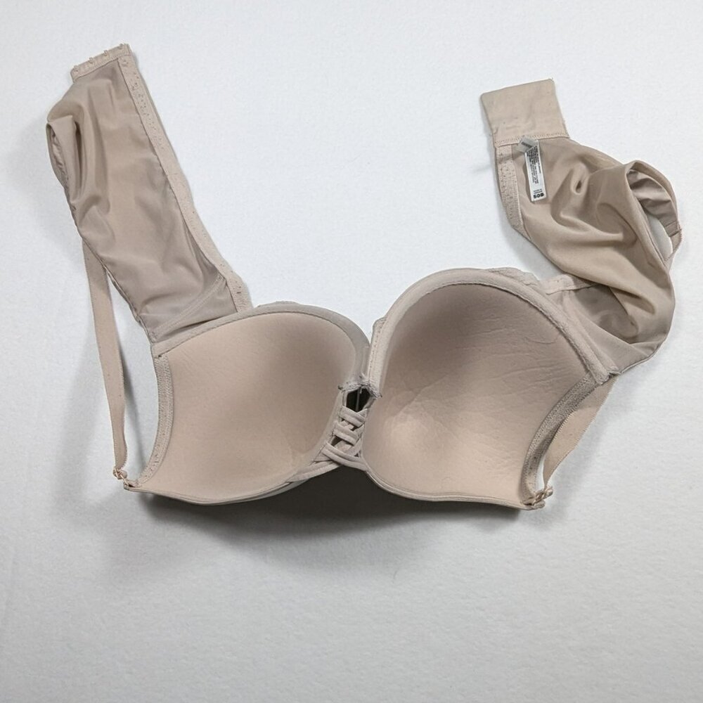 XO Plunge Push-Up Bra  Size 50 B – Beige Tan - Picture 8 of 9